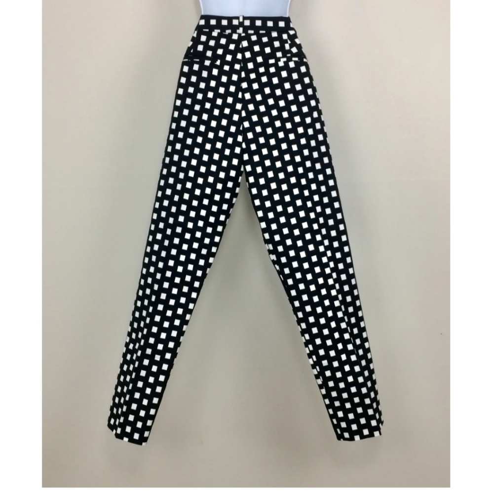 Micheal Kors Navy & white checkered  casual pant.